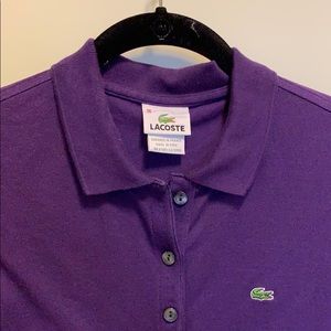 Lacoste Tops - Royal Purple Lacoste Polo Lacoste Tops - Royal Purple Lacoste Polo